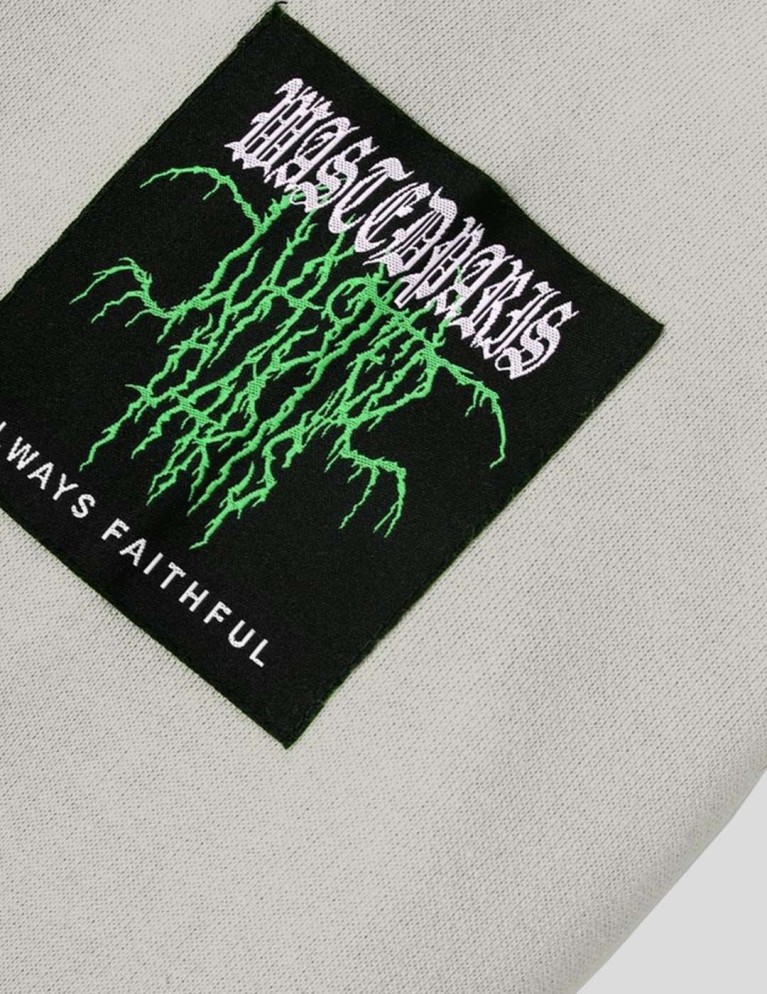 Sudadeira WASTED PARIS fire cult hoodie beige